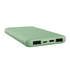 TRUST powerbanka Primo Powerbank 10.000 mAh ECO GREEN TRUST powerbanka Primo Powerbank 10.000 mAh ECO GREEN