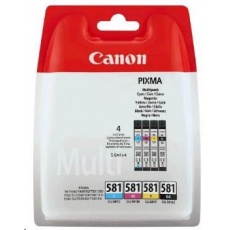 Canon BJ CARTRIDGE CLI-581 C/M/Y/BK MULTI BLISTER SEC Canon BJ CARTRIDGE CLI-581 C/M/Y/BK MULTI BLISTER SEC