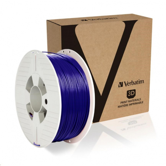VERBATIM 3D Printer Filament ABS 1.75mm, 404m, 1kg Red VERBATIM 3D Printer Filament ABS 1.75mm, 404m, 1kg Red