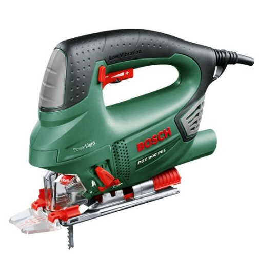 BOSCH PST 900 PEL, kmitací pilka, 620 W, dřevo 90 mm, ocel 8 mm