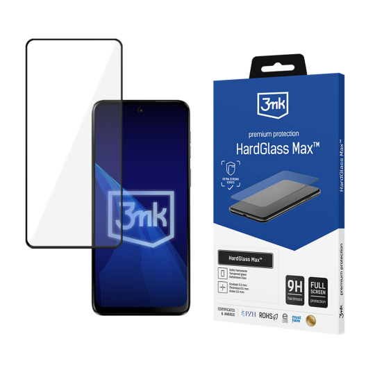 3mk tvrzené sklo HardGlass Max Black pro Motorola Moto G55 5G 3mk tvrzené sklo HardGlass Max Black pro Motorola Moto G55 5G