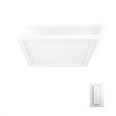 PHILIPS Aurelle Světelný stropní panel, čtverec, Hue White ambiance, 230V, 19W integr.LED, Bílá