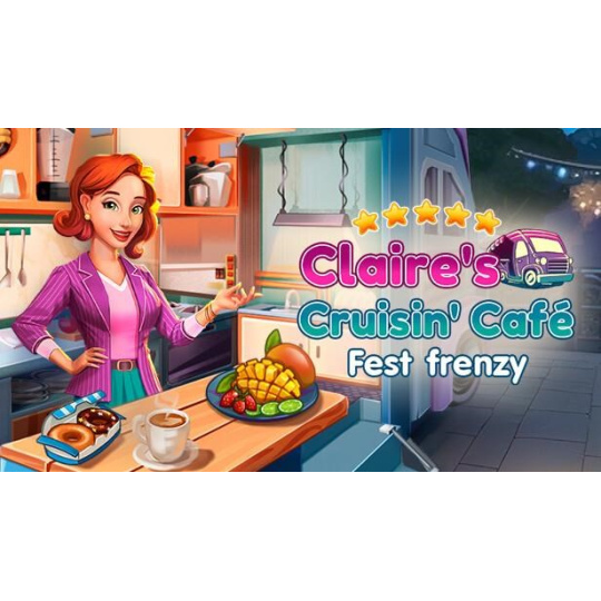 Claire's Cruisin' Cafe: Fest Frenzy (PC) klíč Steam Claire's Cruisin' Cafe: Fest Frenzy (PC) klíč Steam
