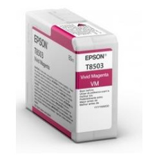EPSON ink bar Singlepack Vivid Magenta T85030N UltraChrome HD ink 80ml EPSON ink bar Singlepack Vivid Magenta T85030N UltraChrome HD ink 80ml