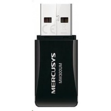 MERCUSYS MW300UM WiFi4 USB adapter (N300,2,4GHz,USB2.0)