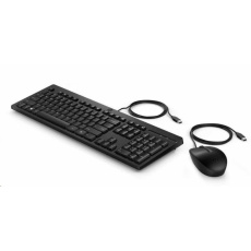 HP 225 Wired Mouse and Keyboard Combo - Česká-Slovenská HP 225 Wired Mouse and Keyboard Combo - Česká-Slovenská
