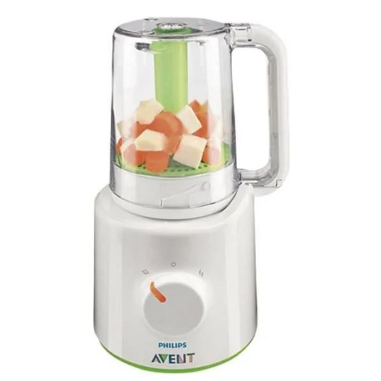 Philips Avent SCF870/20 parní hrnec a mixér 2v1, 400 W, jemná pyré, cyklus páry