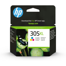 HP 305XL High Yield Tri-color Original Ink Cartridge (200 pages) HP 305XL High Yield Tri-color Original Ink Cartridge (200 pages)