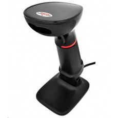 POŠKOZENÝ OBAL - Virtuos CCD 2D čtečka Virtuos HT-855A, USB, stojánek, černá POŠKOZENÝ OBAL - Virtuos CCD 2D čtečka Virtuos HT-855A, USB, stojánek, černá