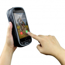 WILD MAN pouzdro pro mobilní telefon na řídítka 6-6,5'' H16 Plus, černá
