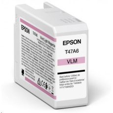 EPSON ink Singlepack Vivid Light Magenta T47A6 UltraChrome Pro 10 ink 50ml EPSON ink Singlepack Vivid Light Magenta T47A6 UltraChrome Pro 10 ink 50ml