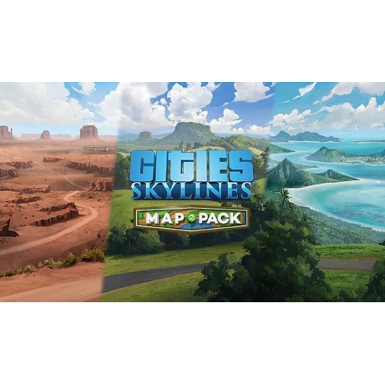 Cities: Skylines - Content Creator Pack: Map Pack 2 (PC) klíč Steam Cities: Skylines - Content Creator Pack: Map Pack 2 (PC) klíč Steam