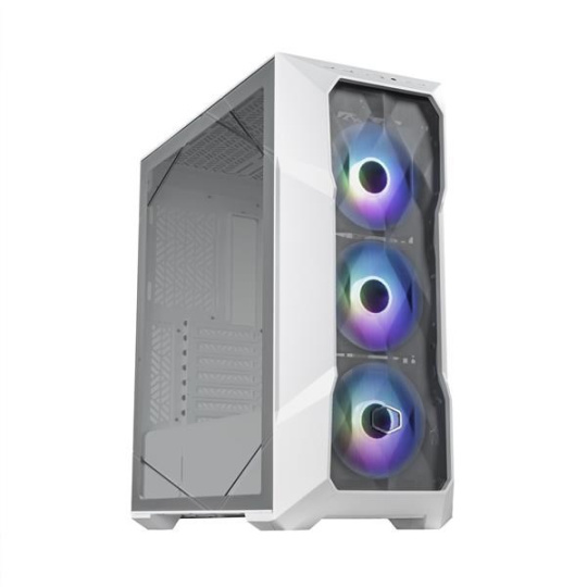 Cooler Master case MasterBox TD500 MESH V2 White, ATX, bez zdroje, průhledná bočnice, bílá