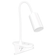 CONNECT IT Stolní LED lampa CLIP 2 s klipem, bílá