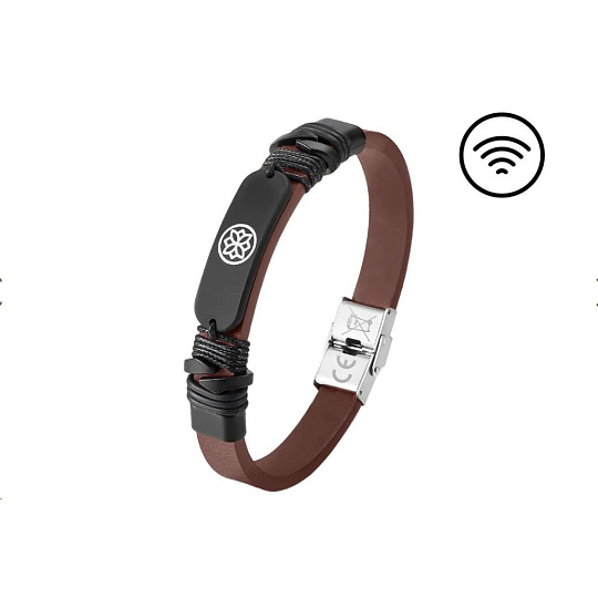 CARNEO PAY Fashion bracelet Iron spirit brown CARNEO PAY Fashion bracelet Iron spirit brown