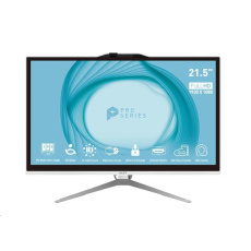 MSI PC AiO PRO AP222T,i3-13100,21.5" FHD,8GB,512GB SSD,UHD 730,No OS,White