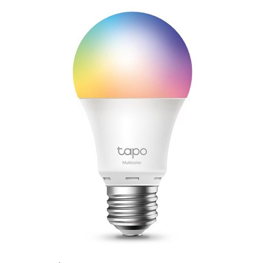 TP-Link Tapo L530E chytrá WiFi stmívatelná LED žárovka (barevná,2500K-6500K,806lm,2,4GHz,E27) TP-Link Tapo L530E chytrá WiFi stmívatelná LED žárovka (barevná,2500K-6500K,806lm,2,4GHz,E27)