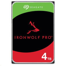 BAZAR - SEAGATE HDD 4TB IRONWOLF PRO (NAS), 3.5", SATAIII, 7200 RPM, Cache 256MB, recertified product