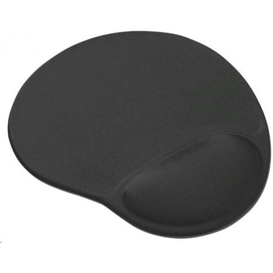 TRUST Podložka pod myš Bigfoot Gel Mouse Pad, černá, gelová