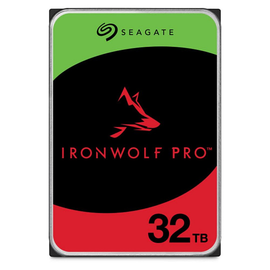 SEAGATE HDD 32TB IRONWOLF PRO, 3.5", SATA 6 Gb/s, 7200 RPM, Cache 512MB, CMR SEAGATE HDD 32TB IRONWOLF PRO, 3.5", SATA 6 Gb/s, 7200 RPM, Cache 512MB, CMR