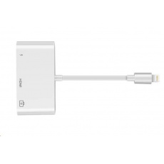 COTEetCI adaptér 3v1 Lightning na HDMI, USB-A a Lightning