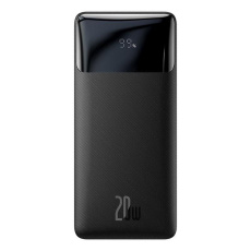 Baseus Bipow Powerbanka s digitálním displejem 20000mAh 20W černá Baseus Bipow Powerbanka s digitálním displejem 20000mAh 20W černá