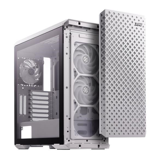 ADATA XPG case DEFENDER PRO Mid-Tower, bez zdroje, 3x 120mm ARGB Fan, Bílá