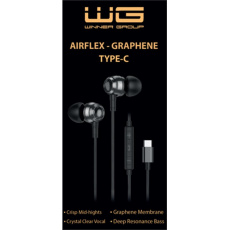 WG - Sluchátka Type-C / black WG - Sluchátka Type-C / black