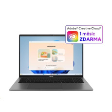 ASUS NTB Vivobook S16 (M3607KA-OLED058W), Ryzen AI 5 330, 16" 1920 x 1200, 32GB, 1TB SSD, Radeon, W11 Home, Gray ASUS NTB Vivobook S16 (M3607KA-OLED058W), Ryzen AI 5 330, 16" 1920 x 1200, 32GB, 1TB SSD, Radeon, W11 Home, Gray