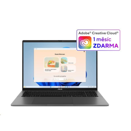 ASUS NTB Vivobook S16 (M3607KA-OLED058W), Ryzen AI 5 330, 16" 1920 x 1200, 32GB, 1TB SSD, Radeon, W11 Home, Gray ASUS NTB Vivobook S16 (M3607KA-OLED058W), Ryzen AI 5 330, 16" 1920 x 1200, 32GB, 1TB SSD, Radeon, W11 Home, Gray