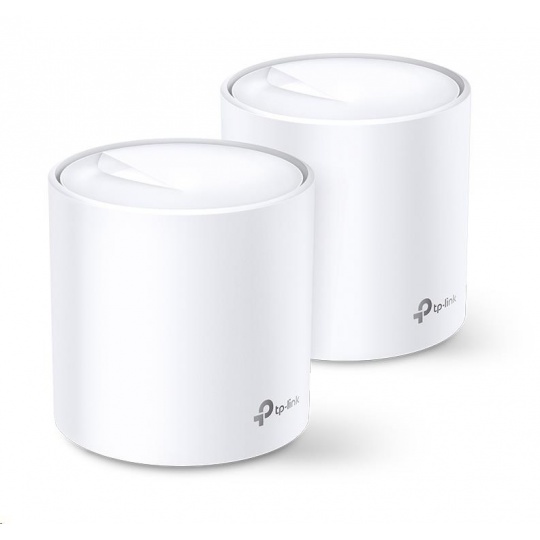 TP-Link Deco X20(2-pack) WiFi6 Mesh (AX1800, 2,4GHz/5GHz, 2xGbELAN/WAN)