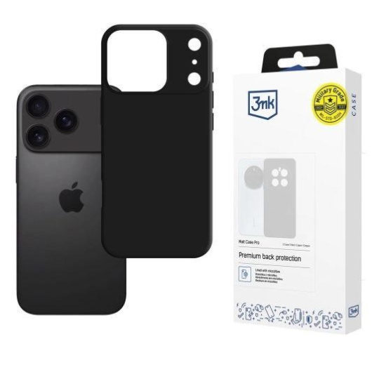 3mk ochranný kryt Matt Case Pro pro Apple iPhone 17 Pro 3mk ochranný kryt Matt Case Pro pro Apple iPhone 17 Pro