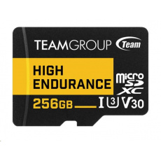 TEAM MicroSDXC karta 256GB UHS-I U3 V30 TEAM MicroSDXC karta 256GB UHS-I U3 V30