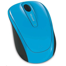 Microsoft myš L2 Wireless Mobile Mouse 3500 Mac/Win USB Cyan Blue Microsoft myš L2 Wireless Mobile Mouse 3500 Mac/Win USB Cyan Blue