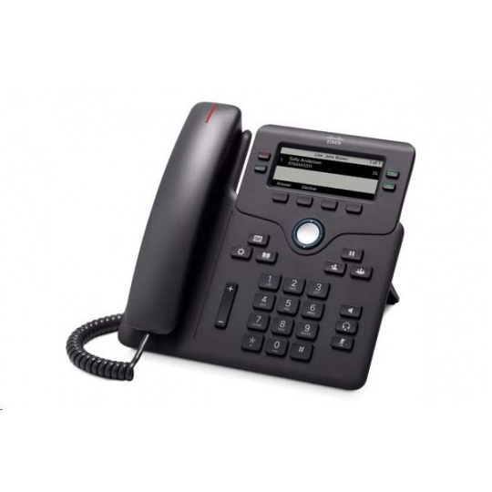 Cisco CP-6851-3PW-CE-K9=, VoIP telefon, 4line, 3,5" LCD, 2x10/100/1000, PoE, MPP, adaptér
