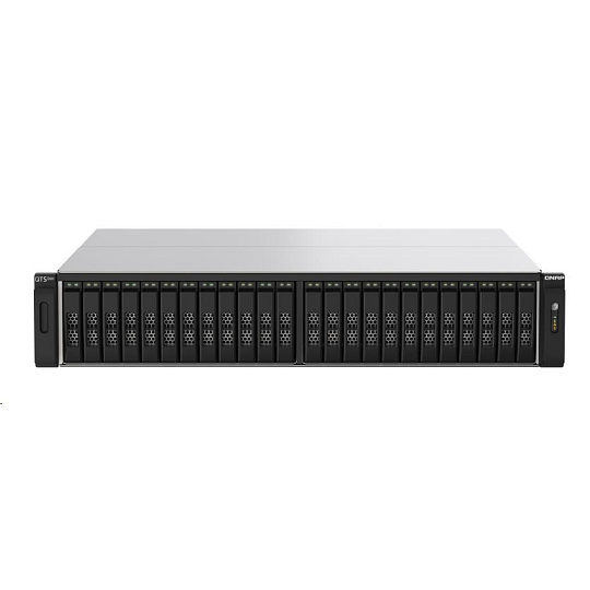 QNAP TS-h2490FU-7302P-64G (16C/EPYC7302P/3,3GHz/64GBRAM/24xU.2/2x2,5GbE/2xSFP28/2xUSB3.2/5xPCIe/RP)