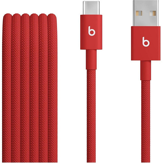 Apple Beats USB-A/USB-C napájecí kabel 15W 1,5m jasně červený Apple Beats USB-A/USB-C napájecí kabel 15W 1,5m jasně červený