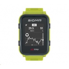 Sigma pulsmetr iD.TRI Set neon mint