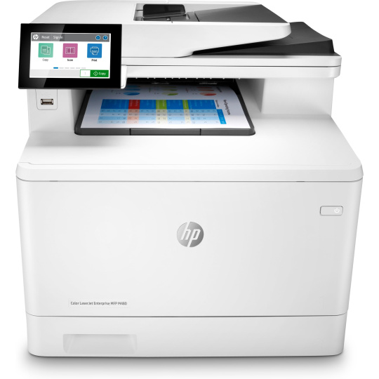 BAZAR - HP Color LaserJet Enterprise MFP M480f (A4, 27 ppm, USB 2.0, Ethernet, Print, Scan, Copy, Fax, DADF, Duplex) - P