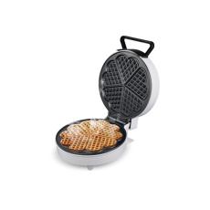 Orava W-01 vaflovač, 1 200 W, nastavitelný termostat, tepelná pojistka, nepřilnavá povrchová úprava, bílý Orava W-01 vaflovač, 1 200 W, nastavitelný termostat, tepelná pojistka, nepřilnavá povrchová úprava, bílý