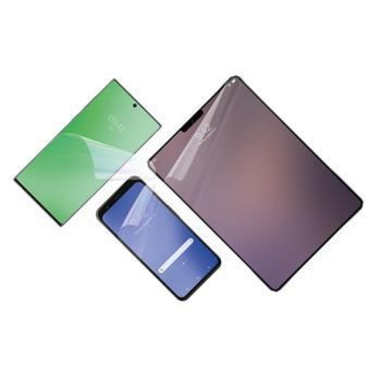 FIXED univerzální ochranná folie pro displeje do 12", rozměr 250 x 185 mm, čirá