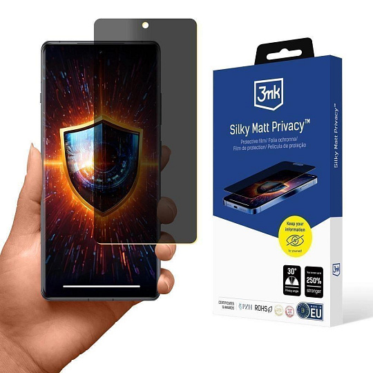 BAZAR - 3mk ochranná folie Silky Matt Privacy pro Ulefone Armor 27 Pro - Poškozený obal (Komplet) BAZAR - 3mk ochranná folie Silky Matt Privacy pro Ulefone Armor 27 Pro - Poškozený obal (Komplet)