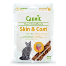 Canvit Health Care Snack Skin & Coat pro kocky 100g
