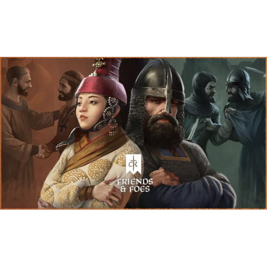 Crusader Kings III: Friends & Foes (PC/MAC/LINUX) klíč Steam Crusader Kings III: Friends & Foes (PC/MAC/LINUX) klíč Steam