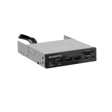 BAZAR - CHIEFTEC čtečka karet CRD-908H, 3,5", USB 3.2 Hub - Poškozený obal (Komplet)