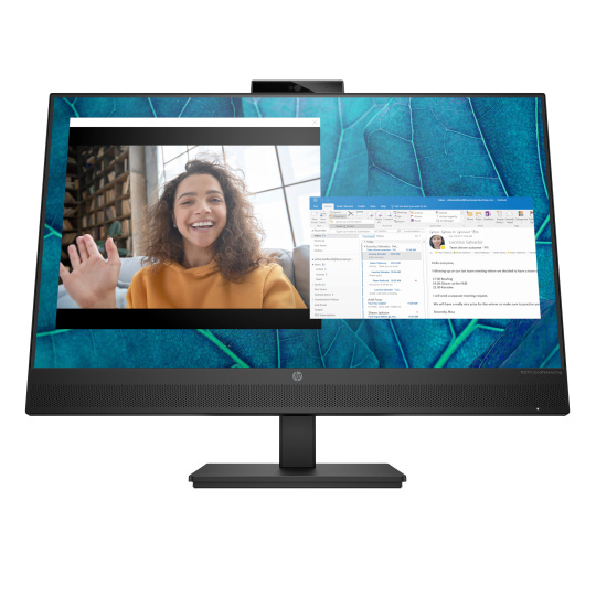HP LCD M27m Conferencing Monitor 27",1920x1080,IPS,300,1000:1, 5ms,DP,HDMI, 2xUSB,USB-C 65W docking,webcam, 2x2W HP LCD M27m Conferencing Monitor 27",1920x1080,IPS,300,1000:1, 5ms,DP,HDMI, 2xUSB,USB-C 65W docking,webcam, 2x2W