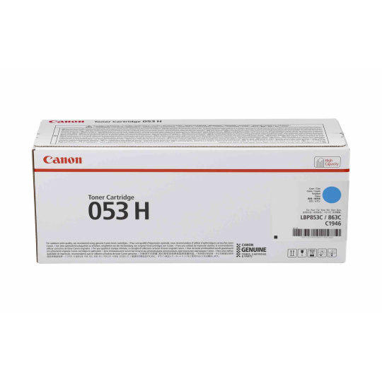 Canon LASER TONER CRG 053H C azurová  pro i-SENSYS X C1946P (32 000 str.)