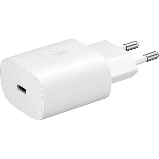 BAZAR - Power adapter Samsung EP-TA800, white, EU, poškozený obal