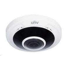 Uniview IPC815SB-ADF14K-I0, 5Mpix, H.265, obj.1.4mm (180°), IR 10m,DI/DO,audio,Mic, IP66 antivandal, fisheye