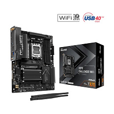 ASRock MB Sc AM5 X870 Challenger WiFi, AMD X870, 4xDDR5, 1xHDMI, 2xUSB4, WiFi
